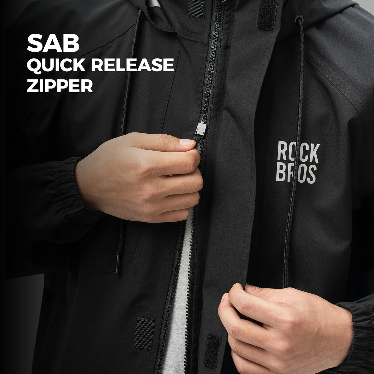 Long Raincoat Waterproof Poncho Jackets