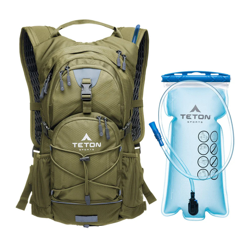 TETON Sports: Oasis 22L Hydration Pack with 3L Bladder in Onyx
