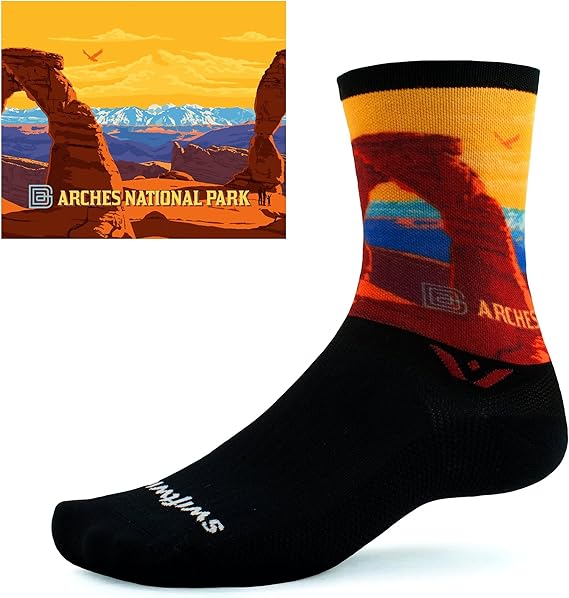 Swiftwick Arches - Vision Impression National Parks Crew
